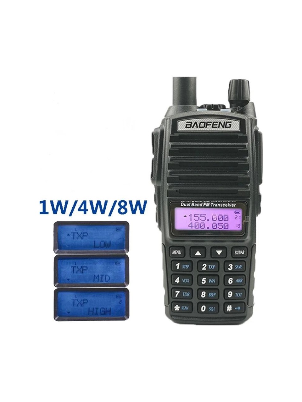 Baofeng Uv-82 8 Watt Type-C Bataryalı 